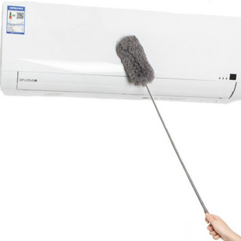 Adjustable Microfiber Dusting Brush Extend Stretch Feather Duster Air-condition Car Furniture Household Cleaning Accessories